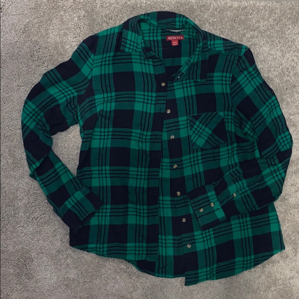 Green flannel